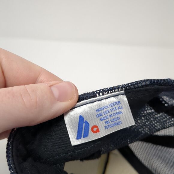 Pivot Cycles Snapback Rope Trucker Hat Blue One Size Mesh Back HG - Picture 8 of 8